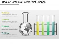 Beaker template powerpoint shapes