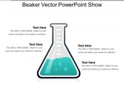 Beaker vector powerpoint show