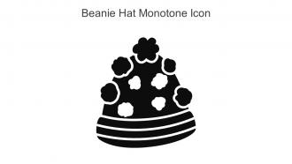 Beanie Hat Monotone Icon In Powerpoint Pptx Png And Editable Eps Format