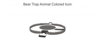 Bear Trap Animal Colored Icon In Powerpoint Pptx Png And Editable Eps Format