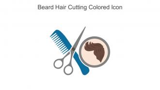Beard Hair Cutting Colored Icon In Powerpoint Pptx Png And Editable Eps Format