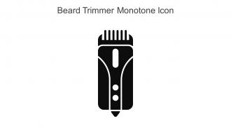 Beard Trimmer Monotone Icon In Powerpoint Pptx Png And Editable Eps Format