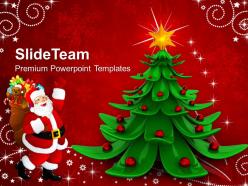 Beautiful Christmas Merry Abstract Background Powerpoint Templates And Themes