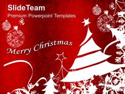 Beautiful Christmas Merry Abstract Powerpoint Templates Ppt Backgrounds For Slides