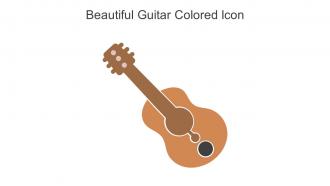 Beautiful Guitar Colored Icon In Powerpoint Pptx Png And Editable Eps Format