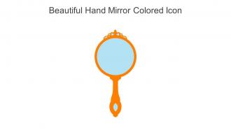 Beautiful Hand Mirror Colored Icon In Powerpoint Pptx Png And Editable Eps Format