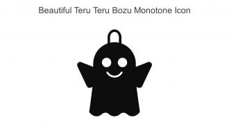 Beautiful Teru Teru Bozu Monotone Icon In Powerpoint Pptx Png And Editable Eps Format