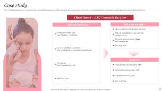 Beauty And Personal Care Company Profile Powerpoint Presentation Slides