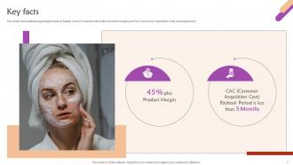 Beauty Company Investor Funding Elevator Pitch Deck Ppt Template Visual Downloadable
