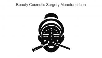 Beauty Cosmetic Surgery Monotone Icon In Powerpoint Pptx Png And Editable Eps Format