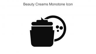 Beauty Creams Monotone Icon In Powerpoint Pptx Png And Editable Eps Format
