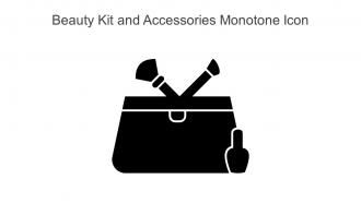Beauty Kit And Accessories Monotone Icon In Powerpoint Pptx Png And Editable Eps Format