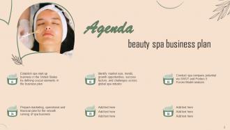 Beauty Spa Business Plan Powerpoint Presentation Slides Content Ready Interactive