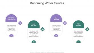 Becoming Writer Quotes In Powerpoint And Google Slides Cpb