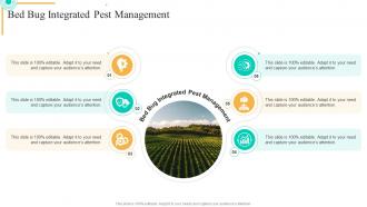 Bed Bug Integrated Pest Management Ppt Slides Cpp