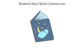 Bedtime Story Book Colored Icon In Powerpoint Pptx Png And Editable Eps Format
