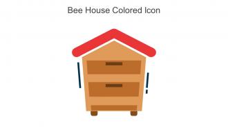 Bee House Colored Icon In Powerpoint Pptx Png And Editable Eps Format
