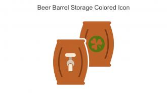 Beer Barrel Storage Colored Icon In Powerpoint Pptx Png And Editable Eps Format