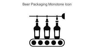Beer Packaging Monotone Icon In Powerpoint Pptx Png And Editable Eps Format