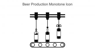 Beer Production Monotone Icon In Powerpoint Pptx Png And Editable Eps Format