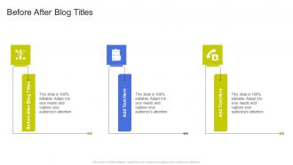 Before After Blog Titles In Powerpoint And Google Slides Cpb