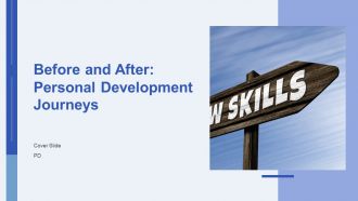 Before And After Personal Development Journeys PPT Outline AT