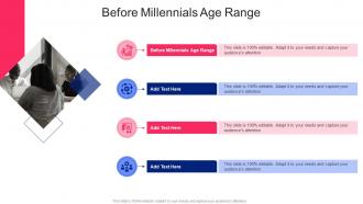 Before Millennials Age Range In Powerpoint And Google Slides Cpb