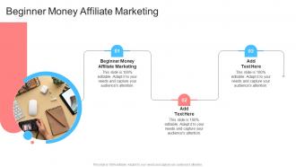Beginner Money Affiliate Marketing In Powerpoint And Google Slides Cpb