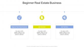 Beginner Real Estate Business In Powerpoint And Google Slides Cpb
