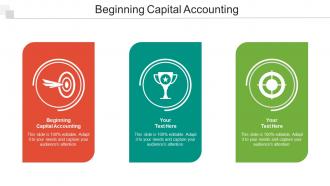Beginning Capital Accounting Ppt PowerPoint Presentation Outline Example Cpb