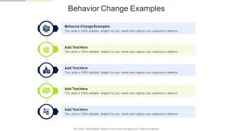 Behavior Change Examples In Powerpoint And Google Slides Cpb