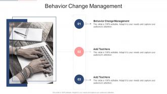 Behavior Change Management In Powerpoint And Google Slides Cpb