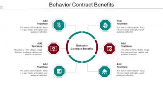 Behavior Contract Benefits Ppt Powerpoint Presentation Infographics Maker Cpb