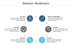 Behavior modification ppt powerpoint presentation pictures files cpb