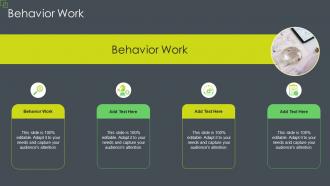 Behavior Work In Powerpoint And Google Slides Cpb