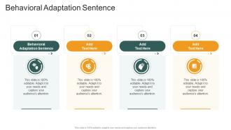 Behavioral Adaptation Sentence In Powerpoint And Google Slides Cpb