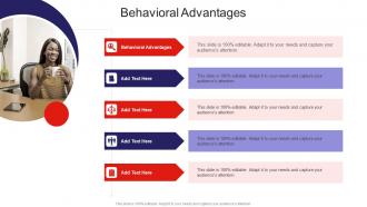 Behavioral Advantages In Powerpoint And Google Slides Cpb