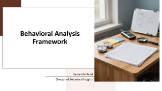 Behavioral Analysis Framework PPT Powerpoint VA