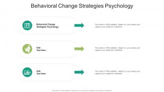 Behavioral Change Strategies Psychology In Powerpoint And Google Slides Cpb