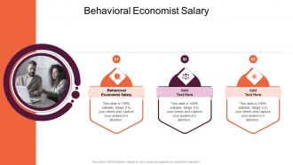 Behavioral Economist Salary In Powerpoint And Google Slides Cpb