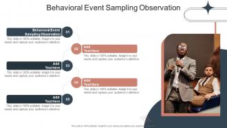 Behavioral Event Sampling Observation In Powerpoint And Google Slides Cpb