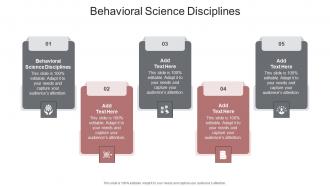 Behavioral Science Disciplines In Powerpoint And Google Slides Cpb