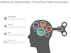 Behavioral segmentation powerpoint slide introduction