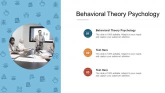 Behavioral theory psychology ppt powerpoint presentation file example cpb