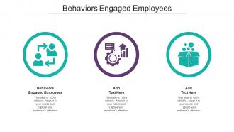 Behaviors Engaged Employees In Powerpoint And Google Slides Cpb