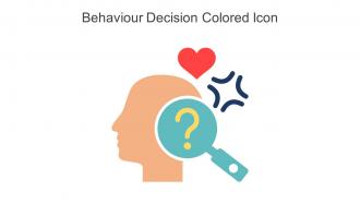 Behaviour Decision Colored Icon In Powerpoint Pptx Png And Editable Eps Format