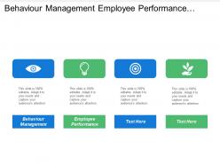 Behaviour management employee performance leadership training development knowledge management cpb