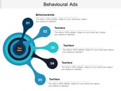 Behavioural ads ppt powerpoint presentation slides graphics pictures cpb