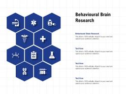 Behavioural brain research ppt powerpoint presentation file sample
