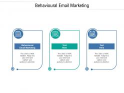 Behavioural email marketing ppt powerpoint presentation inspiration vector cpb